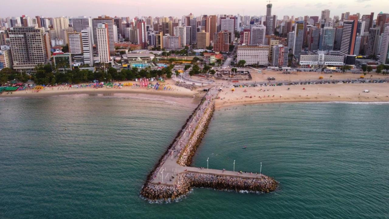 Beira Mar Meireles A Um Passo Do Mar Fortaleza  Zewnętrze zdjęcie
