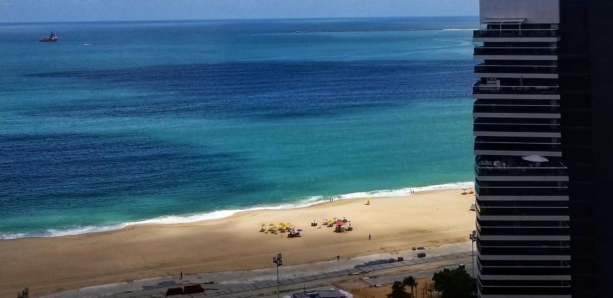 Beira Mar Meireles A Um Passo Do Mar Fortaleza  Zewnętrze zdjęcie